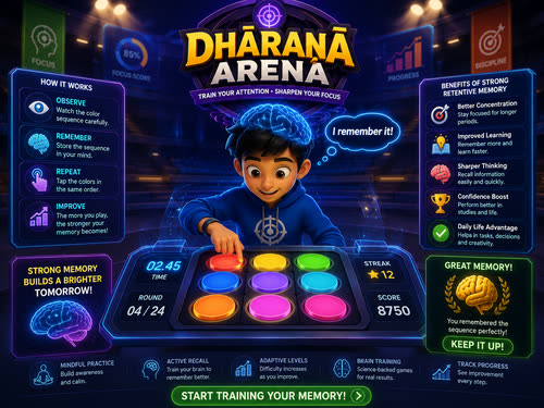 Dhāraṇā Arena game preview
