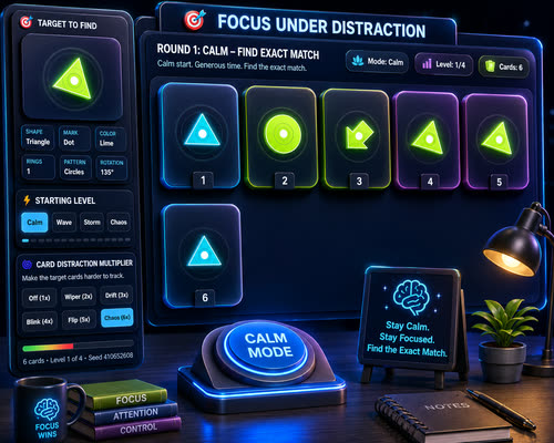 Focus Master game preview