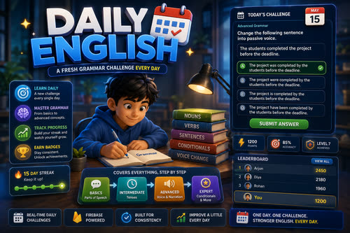 Daily English game preview
