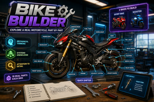 Motorcycle Workshop game preview